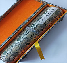 宜兴书画装裱案例